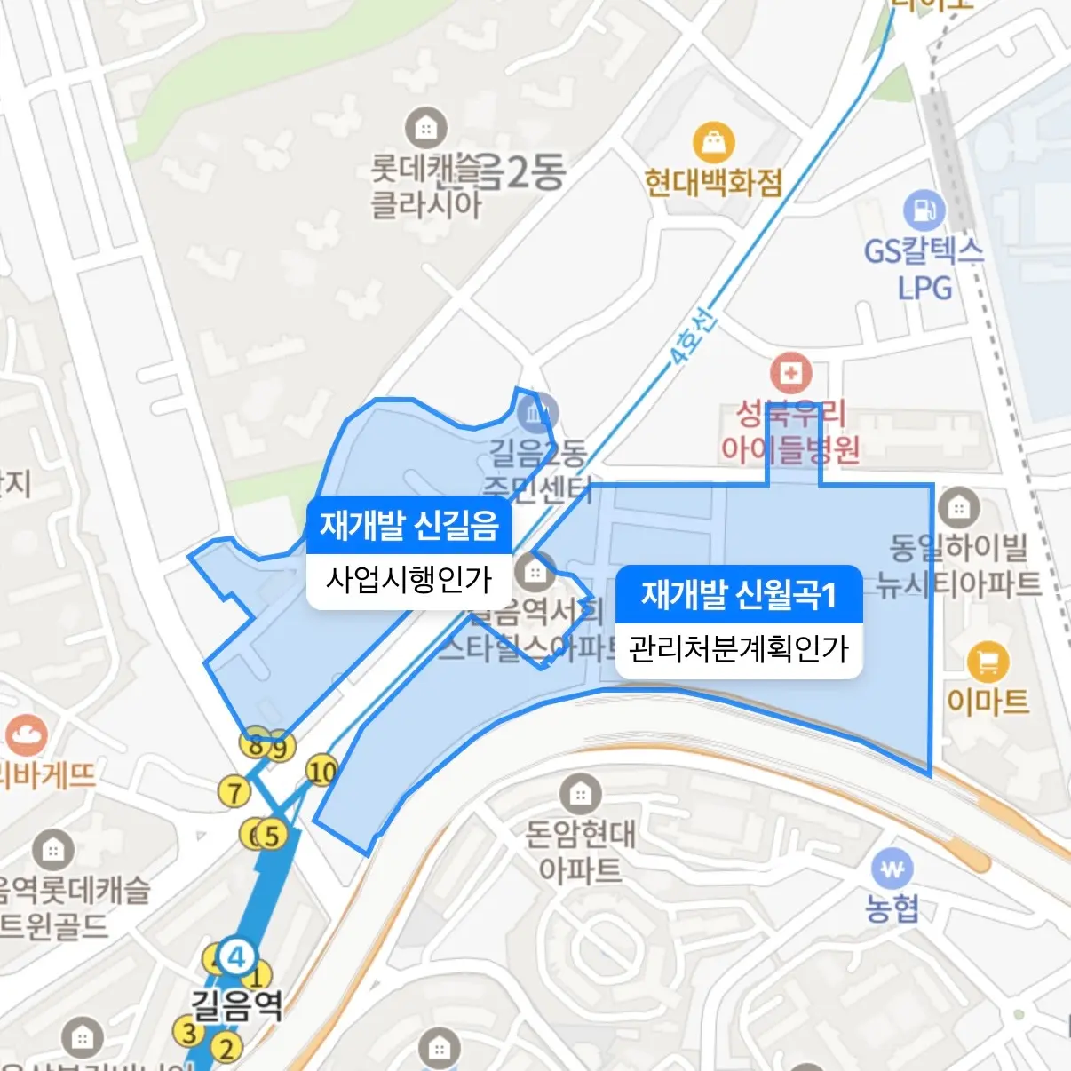 누구도 부정할 수 없는 성북구의 대장: 신월곡1구역 — 카드뉴스 2/8